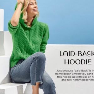 Cani Laid Back Hoodie XL EUC